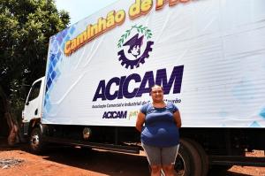 Último caminhão de prêmios da Acicam entregue em Nova Cantu