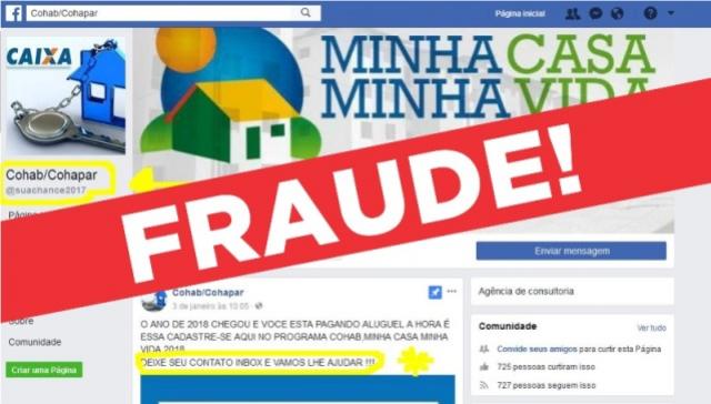Cohapar alerta sobre fraude de falsos prestadores de servios