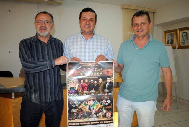 Presidente da sociedade rural e Pedro Coelho lançam cartaz oficial da Expo Goio 2017
