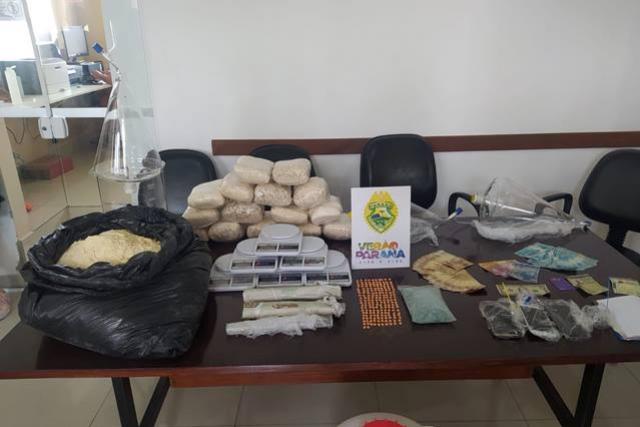 Operação policial localiza laboratório de drogas sintéticas em Guaratuba