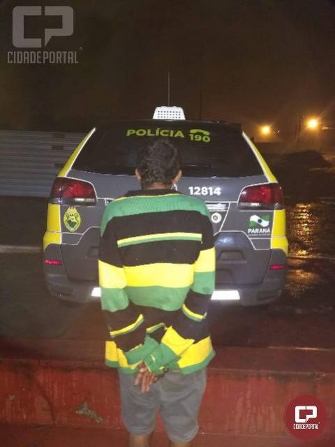 Polcia Militar cumpre mandado de priso em Cruzeiro do Oeste
