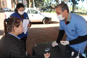 Campanha do diabetes realizou 63 testes rápidos na Praça São José, em Campo Mourão