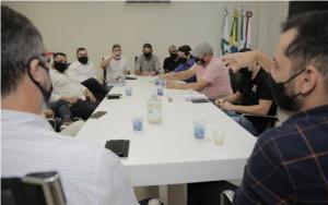 Parlamentares de Campo Mouro recebem informaes e orientaes do Comit Covid-19