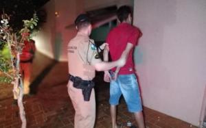 Policial prende ladres em flagrante quando chegava em casa do servio em Campo Mouro