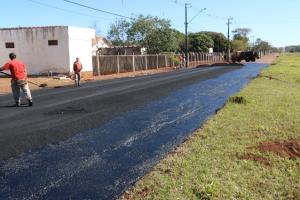 Vias marginais do Parque Industrial e Cohapar recebem melhorias em Campo Mouro