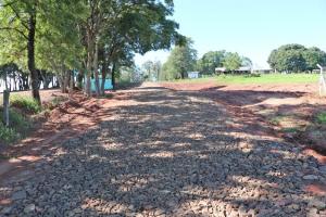 Melhorias concludas na estrada rural da comunidade de Alto do Divino em Campo Mouro