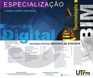 Curso de especializao em Engenharia Digital Tecnologia BIM na UTFPR - Campo Mouro