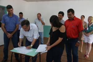 Assinado contrato para reformas  do Clube de Mes do Cidade Nova em Campo Mouro