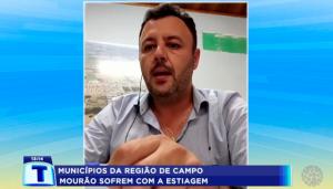 Perdas com estiagem impactam região e afetam municípios, lamenta presidente da Comcam