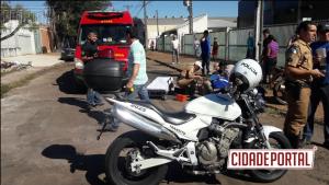Motorista cruza preferencial e causa acidente automobilstico em Campo Mouro