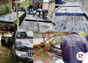Polcia Civil apreende mais de 2 toneladas de maconha na regio de Campo Mouro