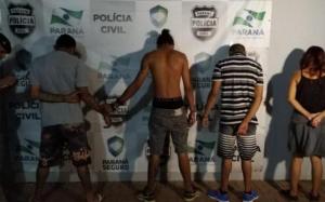 Polícia prende 4 pessoas por furto a carro de canil municipal em Engenheiro Beltrão
