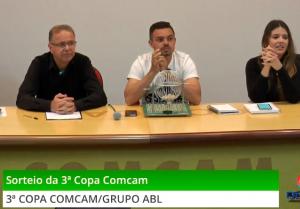 Copa Comcam/Grupo ABL define chaves; veja como ficou