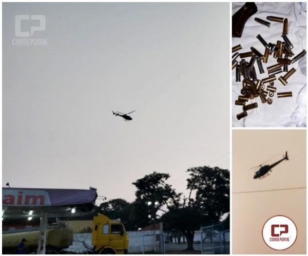 Uma pessoa foi presa por posse irregular de munies em operao entre PM e PC na cidade de Moreira Sales