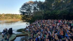 Dia do Rock movimentou o domingo no Parque do Lago de Campo Mouro
