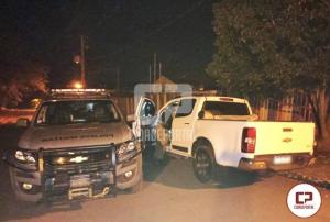 Polícia Militar recupera caminhonete roubada e prende homem por receptação em Campo Mourão