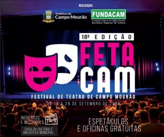 Festival de Teatro ser aberto  nesta sexta-feira, 20, em C. Mouro
