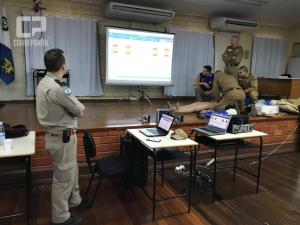 CPFron participa de instruo com efetivo do Corpo de Bombeiros de Marechal Cndido Rondon - PR