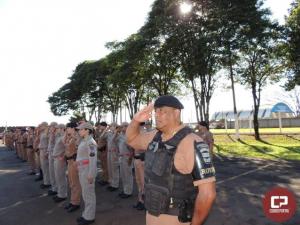 11 BPM realiza solenidade alusiva ao Patrono da Polcia Militar do Paran