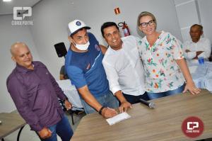 Betinho Lima unindo lideranas para eleies de outubro empossa Odair de Oliveira na presidncia do PSC