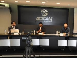Reunio mensal da Acicam foi atravs de live no Facebook nesta quarta-feira, 25