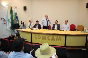 Inovação tecnológica nos pequenos municípios é tema de encontro na Comcam