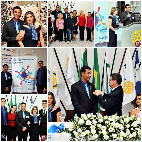 O Goioerense, Gerson José Batista assume a presidência do Rotary Club Gralha Azul em Campo Mourão