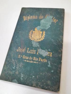 Museu guarda diploma de eleitor do primeiro morador de Campo Mourão