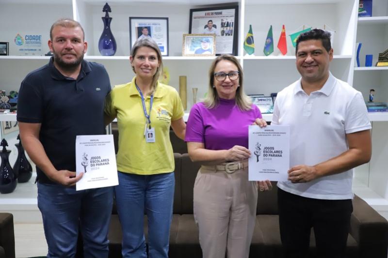 Assis Chateaubriand será sede dos Jogos Escolares do Paraná 2024