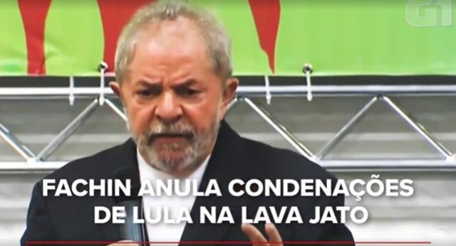 Fachin anula condenaes de Lula relacionadas  Lava Jato, ex-presidente volta a ser elegvel
