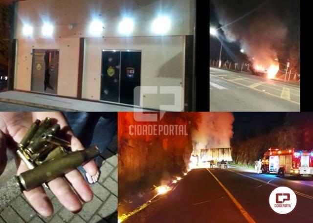 Noite de Terror - Moradores passam medo aps ataque a cidade de Guarapuava