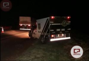 Acidente automobilstico ceifa a vida de uma pessoa na noite de sbado entre Assis Chateaubriand a Brasilndia do Sul na PR-486
