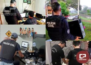 Polcia Civil do Paran prende sete homens em operao contra a pedofilia na internet