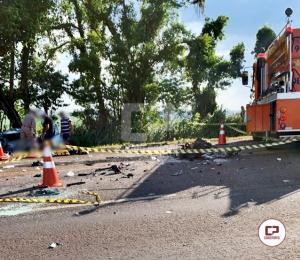 Grave acidente em Ubirat ceifa a vida de uma pessoa e deixa 04 gravemente feridas