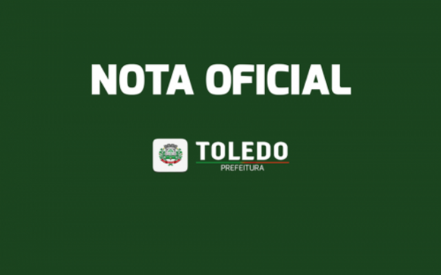 Prefeito de Toledo divulga nota oficial sobre pedido de cassao de seu mandato na Cmara Municipal