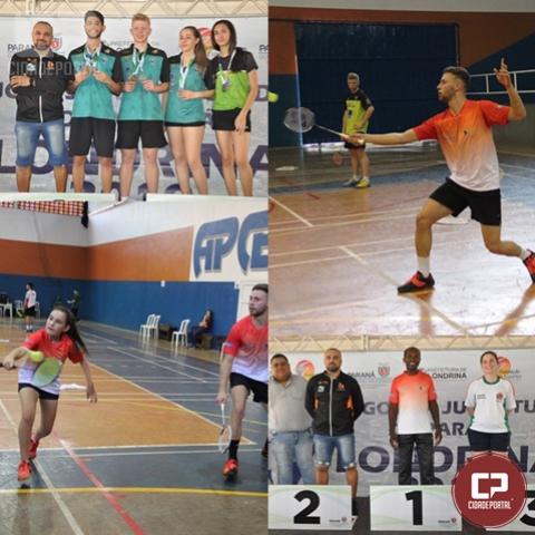 Anfitries e Curitiba dominam pdio e levam ttulo geral do badminton nos JOJUPS