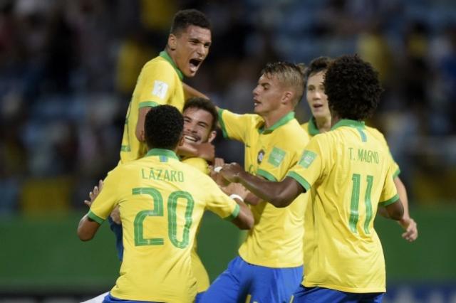Brasil enfrenta a Itlia nas quartas de final do Mundial Sub-17