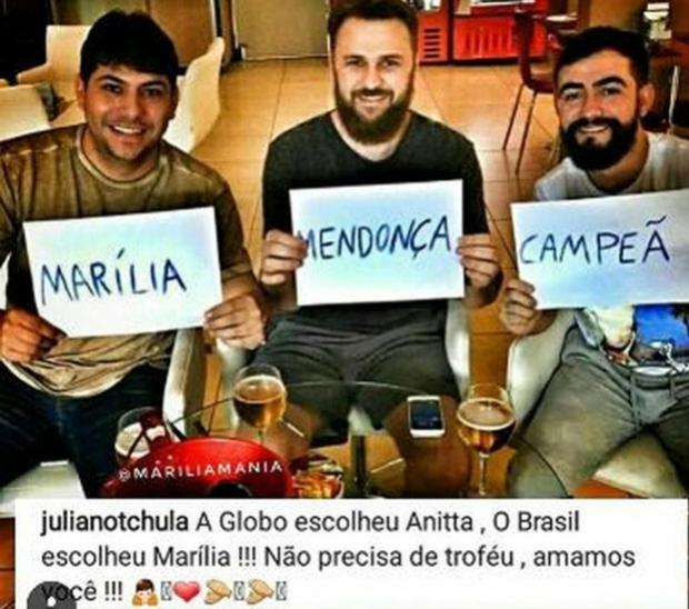 Namorado de Marlia Mendona contesta vitria de Anitta no quadro Melhores do Ano
