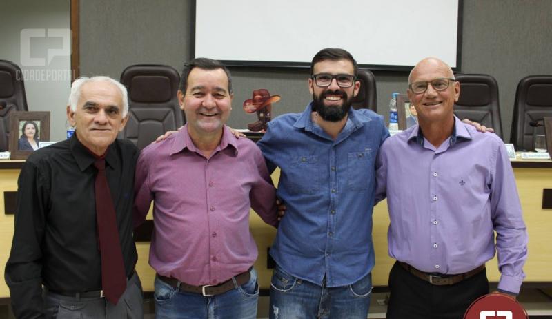 Eleito por unanimidade, Vereador Tatuzinho  o novo presidente da Cmara Municipal de Moreira Sales