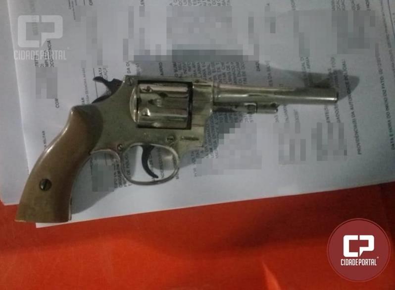 Uma pessoa foi presa pela Polcia Militar de Ubirat por porte ilegal de arma de fogo