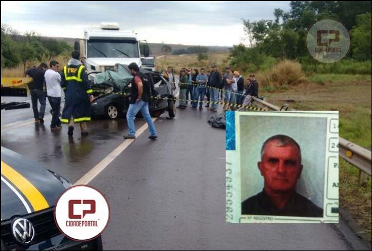 Um grave acidente automobilstico na BR-272 entre Farol e Campo Mouro tira a vida de um morador de Juranda-PR