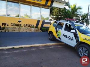 Polcia Rodoviria de Cidade Gacha encontra 367 tabletes de maconha em carro abandonado na PR-082