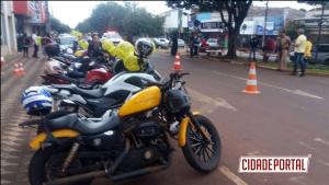 Grupo Adventista Motorcycle de Juranda realiza evento em Ubirat para MAIO AMARELO