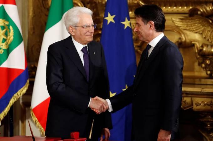 Novo governo toma posse na Itlia, com Giuseppe Conte como premi
