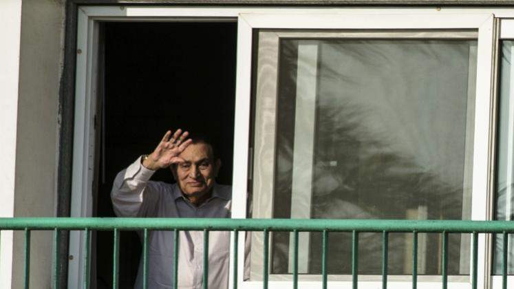 Aps 6 anos de priso, Hosni Mubarak  solto no Egito