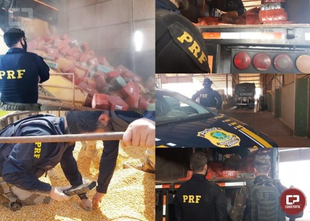 PRF apreende mais de 6 toneladas de maconha e 6,6 quilos de Skunk em Guara