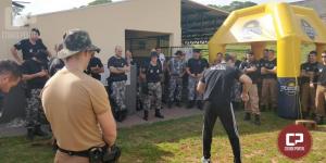 CANIL do 25 Batalho de Umuarama entregou certificados de concluso do I Seminrio Cinotcnico