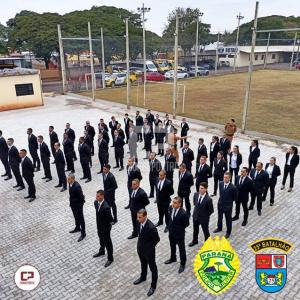 25º Batalhão de Polícia Militar de Umuarama recebe 55 novos alunos Soldados