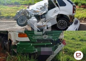 Colisão entre veículos causa a morte de um homem em Loanda