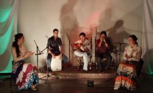 Cantor flamenco Santyno Torres trs a Espanha para Umuarama